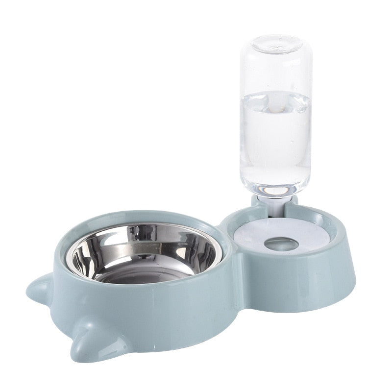 AQUAFILL MODERN - Matskål med automatisk vattenpåfyllning 1+1