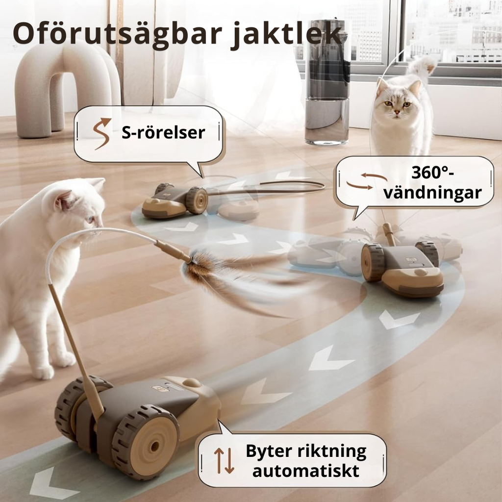 Instincta™ – Avancerad robotleksak för katter