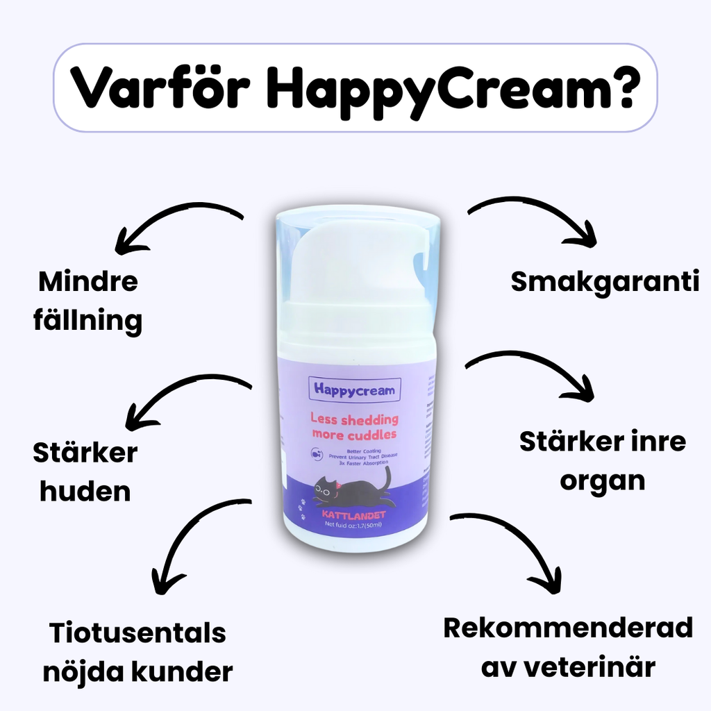 Happycream - God kräm som stärker hälsan och minskar fällning