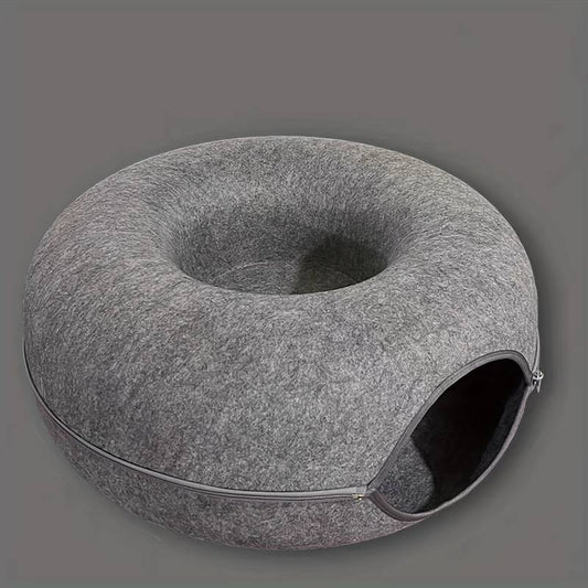 Cozydonut - Rund mysig kattkoja