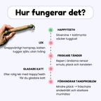 HappyTeeth™ - Rengör tänderna på sekunder med rolig lek (4-pack)