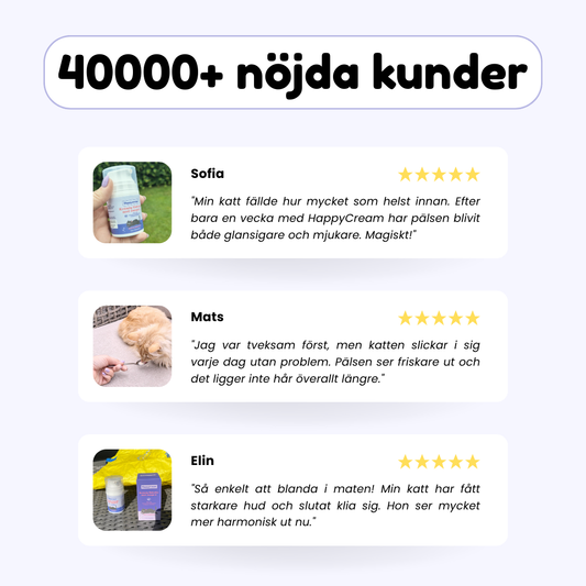 Happycream™ - God kräm som stärker hälsan och minskar fällning