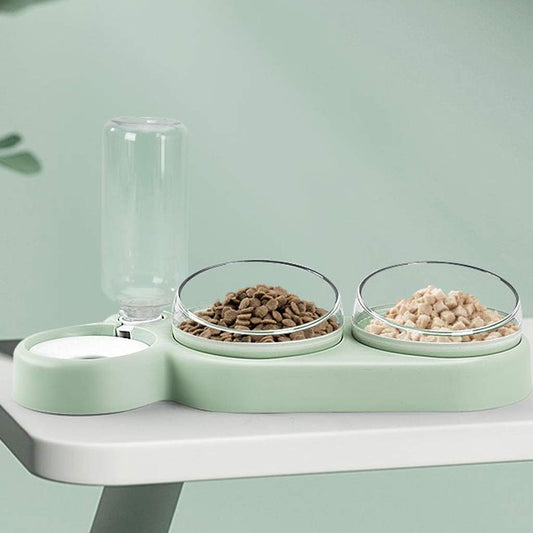 ERGO AQUAFILL - Ergonomisk matskål 1+2