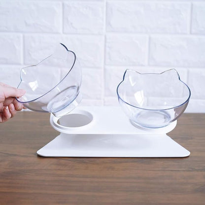 ERGO FEEDER DUBBLE - Ergonomiska matskålar