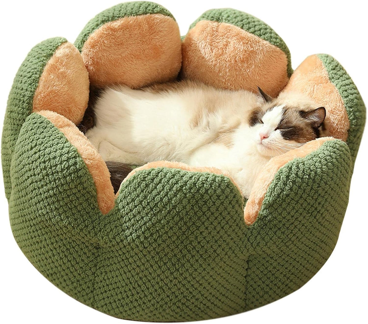 Flowerbed - Mjuk rymlig kattsäng