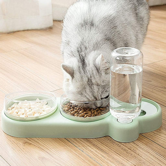 ERGO AQUAFILL - Ergonomisk matskål 1+2