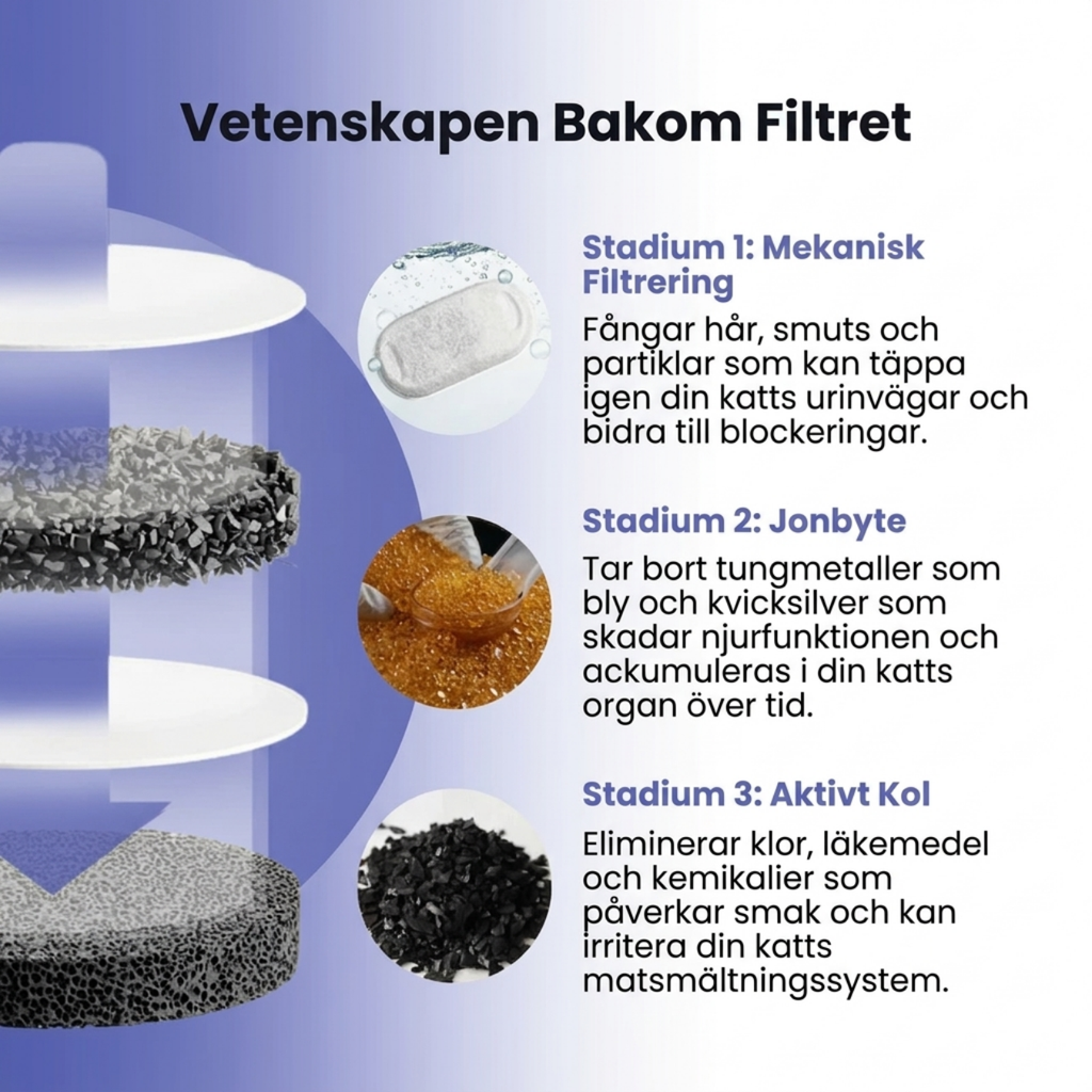 Aquadrink™ - Marknadens bästa katt vattenfontän