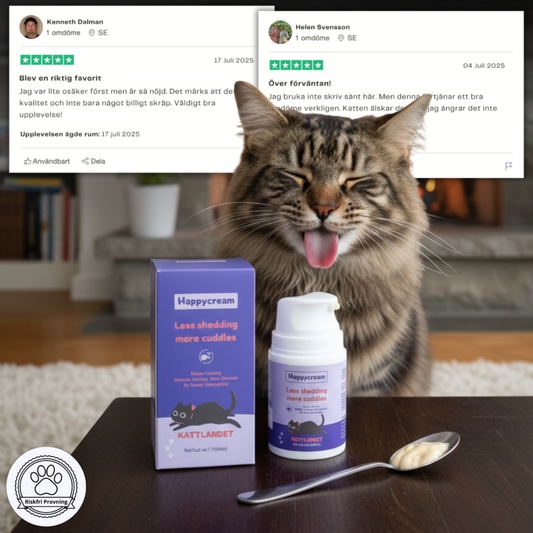 Happycream - God kräm som stärker hälsan och minskar fällning