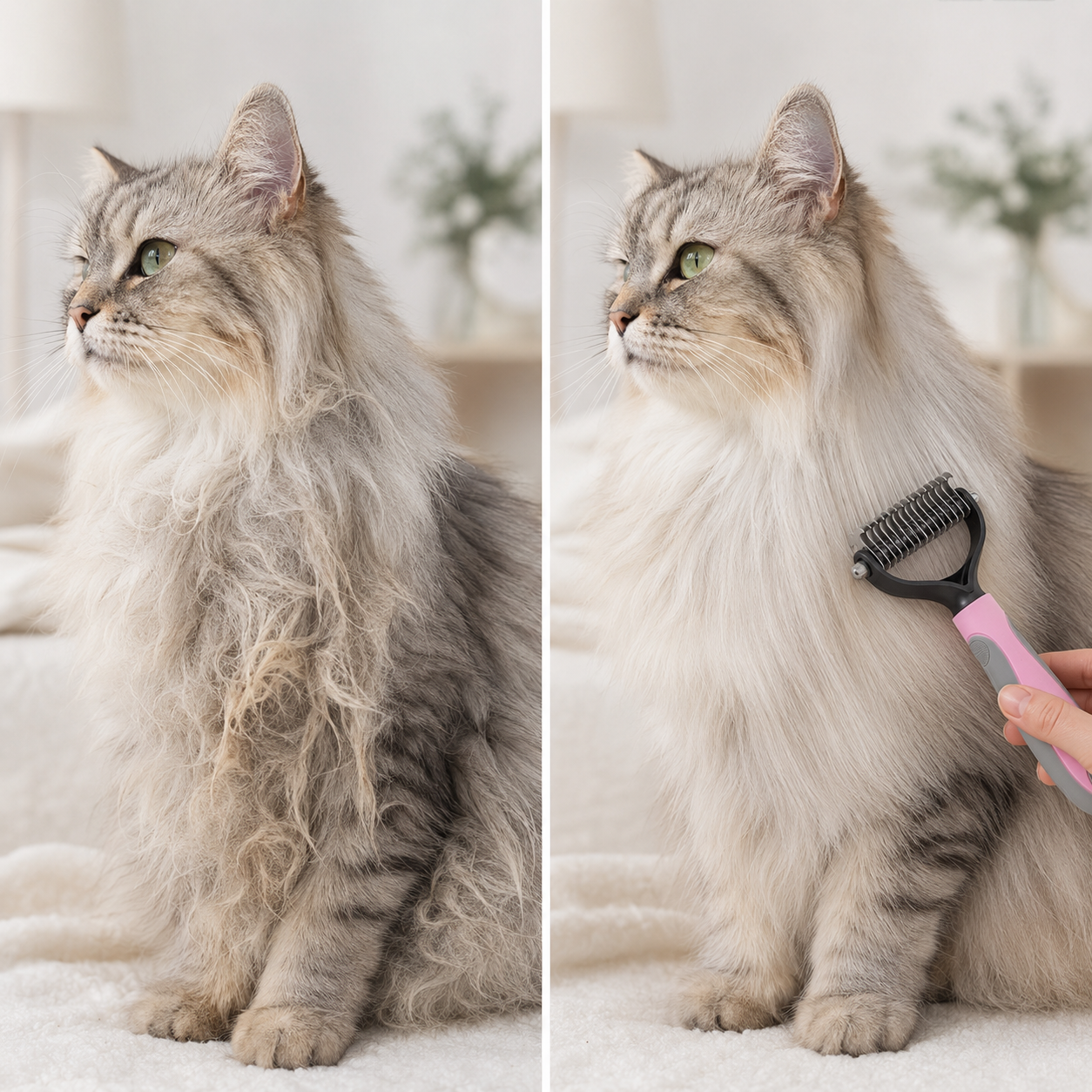 PowerBrush™ – Pälsborste för tovor & underull