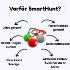 SmartHunt – Självgående kattleksaken som katten kan starta själv