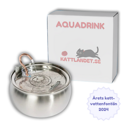 Aquadrink - Marknadens bästa katt vattenfontän