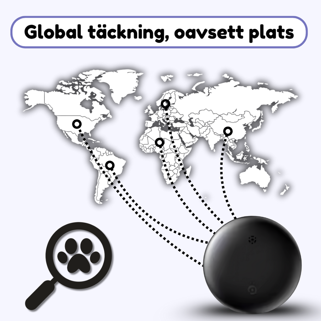 CatTag - Smart GPS spårare för katt (Iphone)