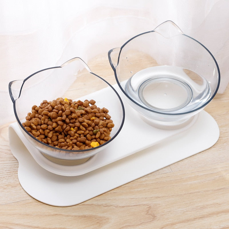 ERGO FEEDER DUBBLE - Ergonomiska matskålar