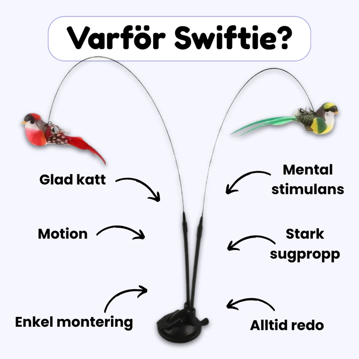 Swiftie™ - Får din katt att känna sig som en jägare igen