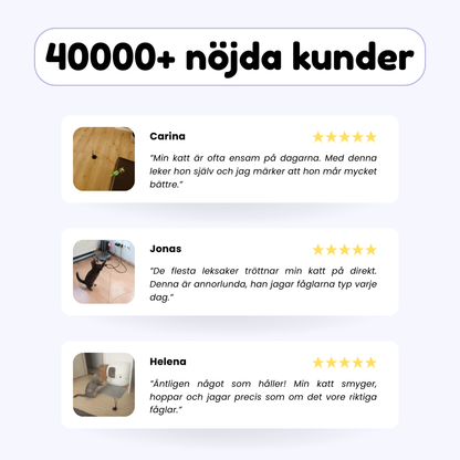 Swiftie™ - Får din katt att känna sig som en jägare igen
