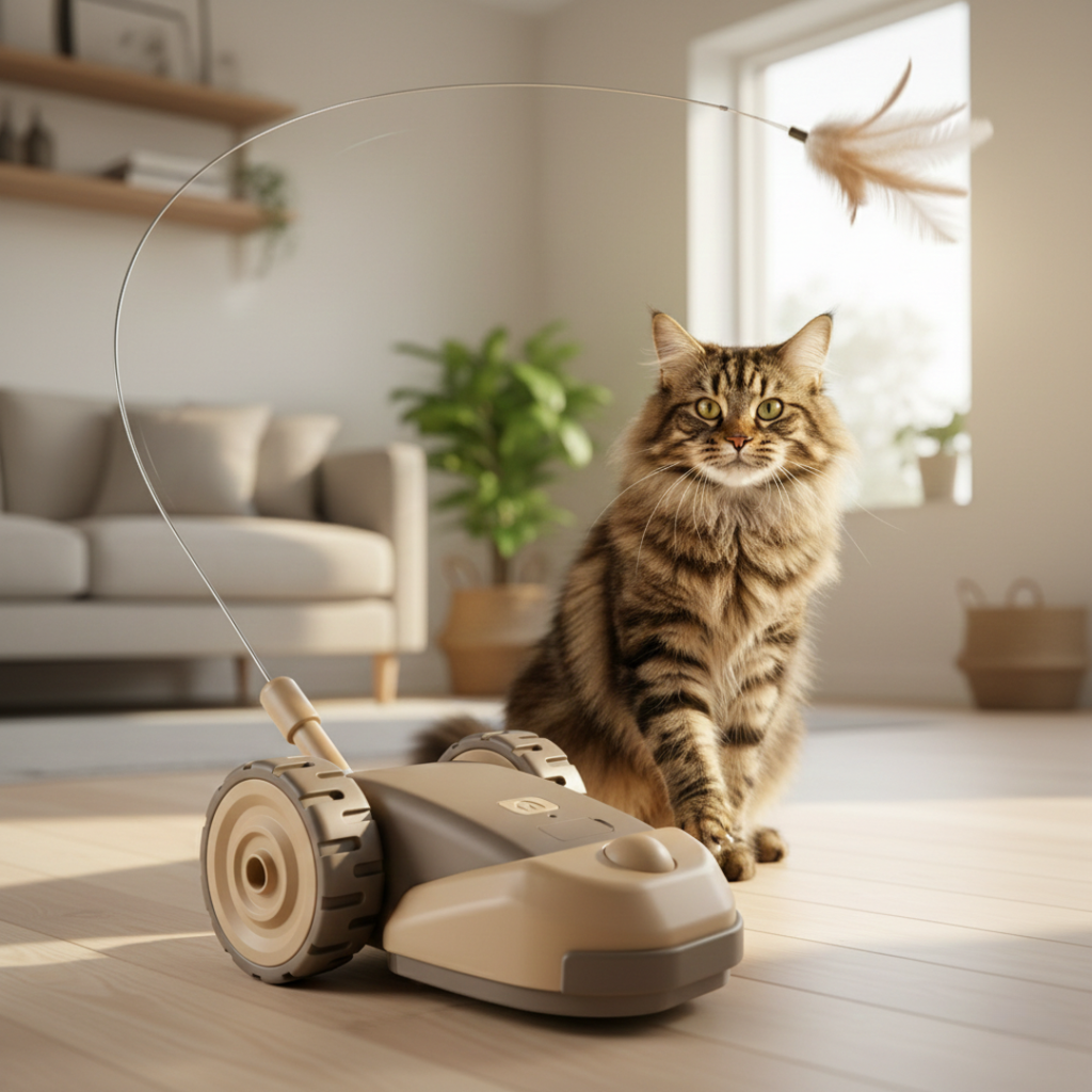 Instincta avancerad robotleksak för katt