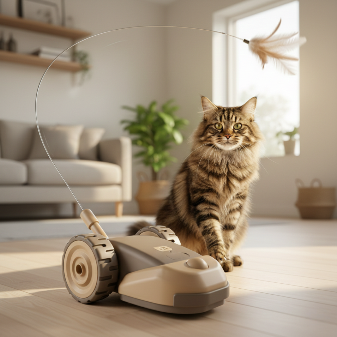 Instincta avancerad robotleksak för katt