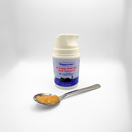 Happycream™ - Krämig fiskolja för katt