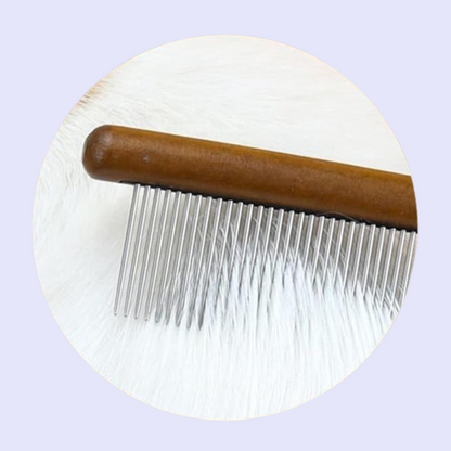 Happycomb - Skonsam kam som frigör smuts