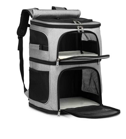 DUOCAT TRAVEL - Kattväska dubbel