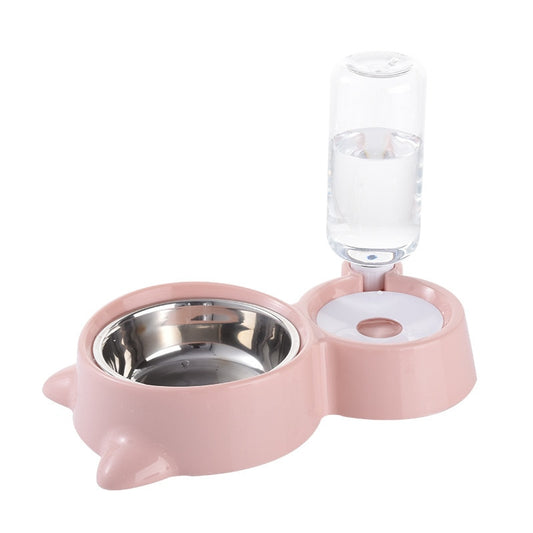 AQUAFILL MODERN - Matskål med automatisk vattenpåfyllning 1+1