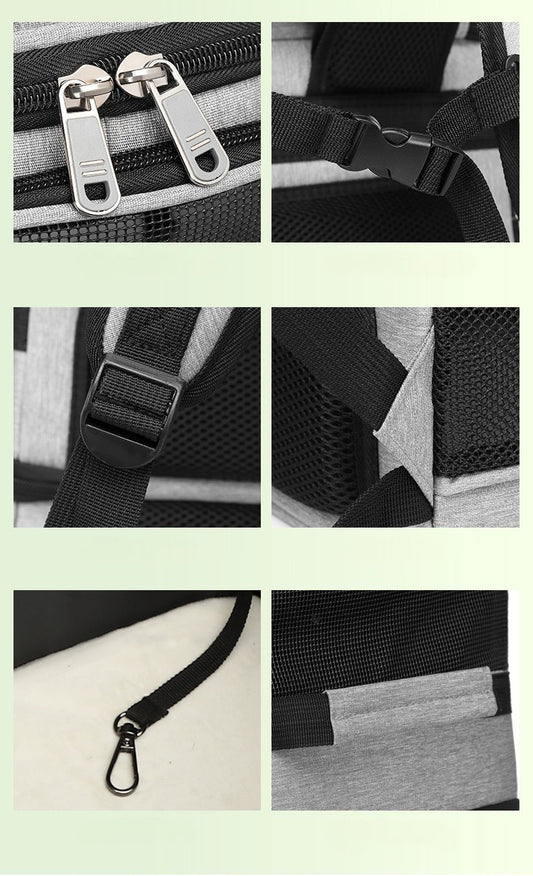 DUOCAT TRAVEL - Kattväska dubbel