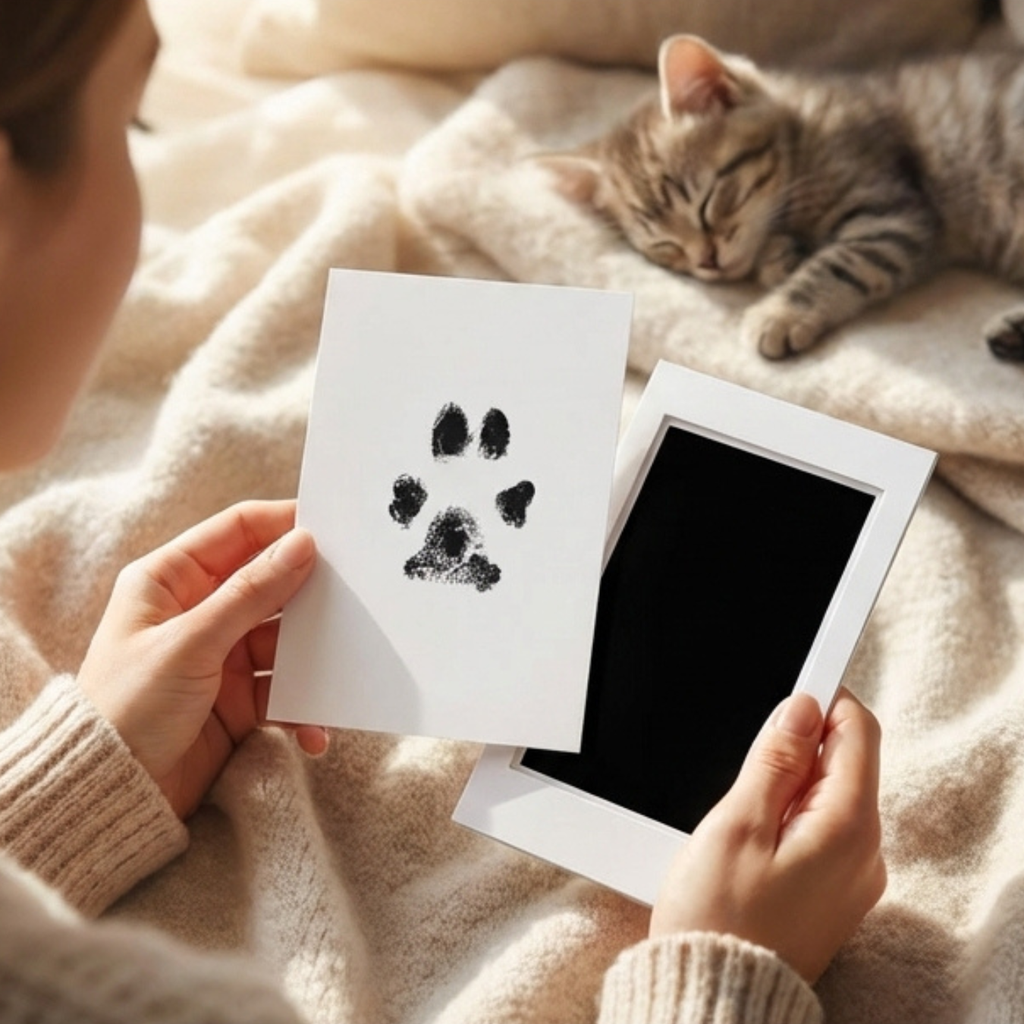 Foreverpaw - Ett minne för livet av din katts tassavtryck