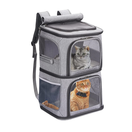 DUOCAT TRAVEL - Kattväska dubbel